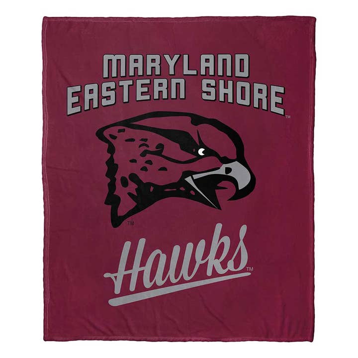 The Northwest Group - Wholesale Throw Blanket - NCAA Maryland Eastern Shore ALUMNI - Silk Touch Throw