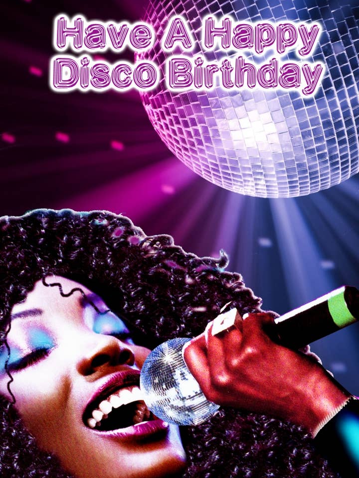 Disco Birthday for wholesale by Lavenderpop Greeting Cards