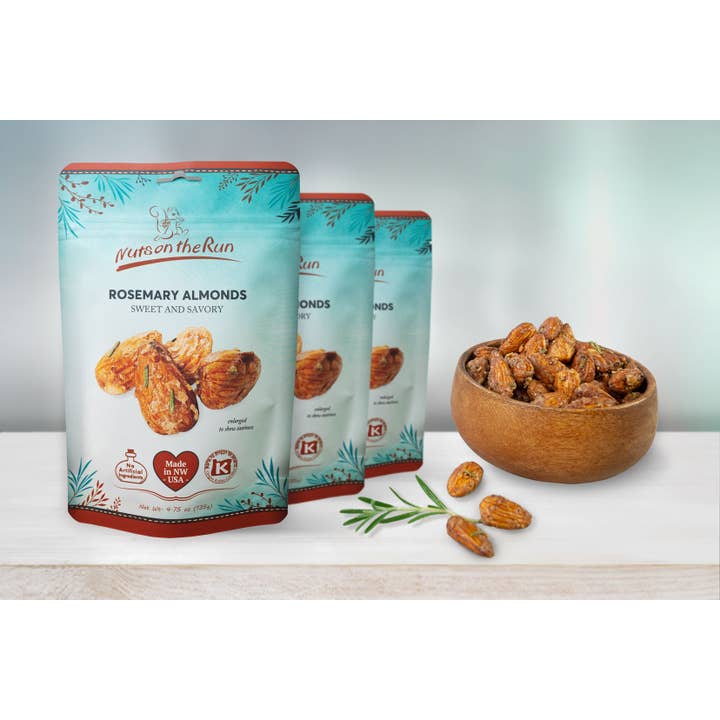 Nuts On The Run - Wholesale Nuts - Rosemary Almonds1