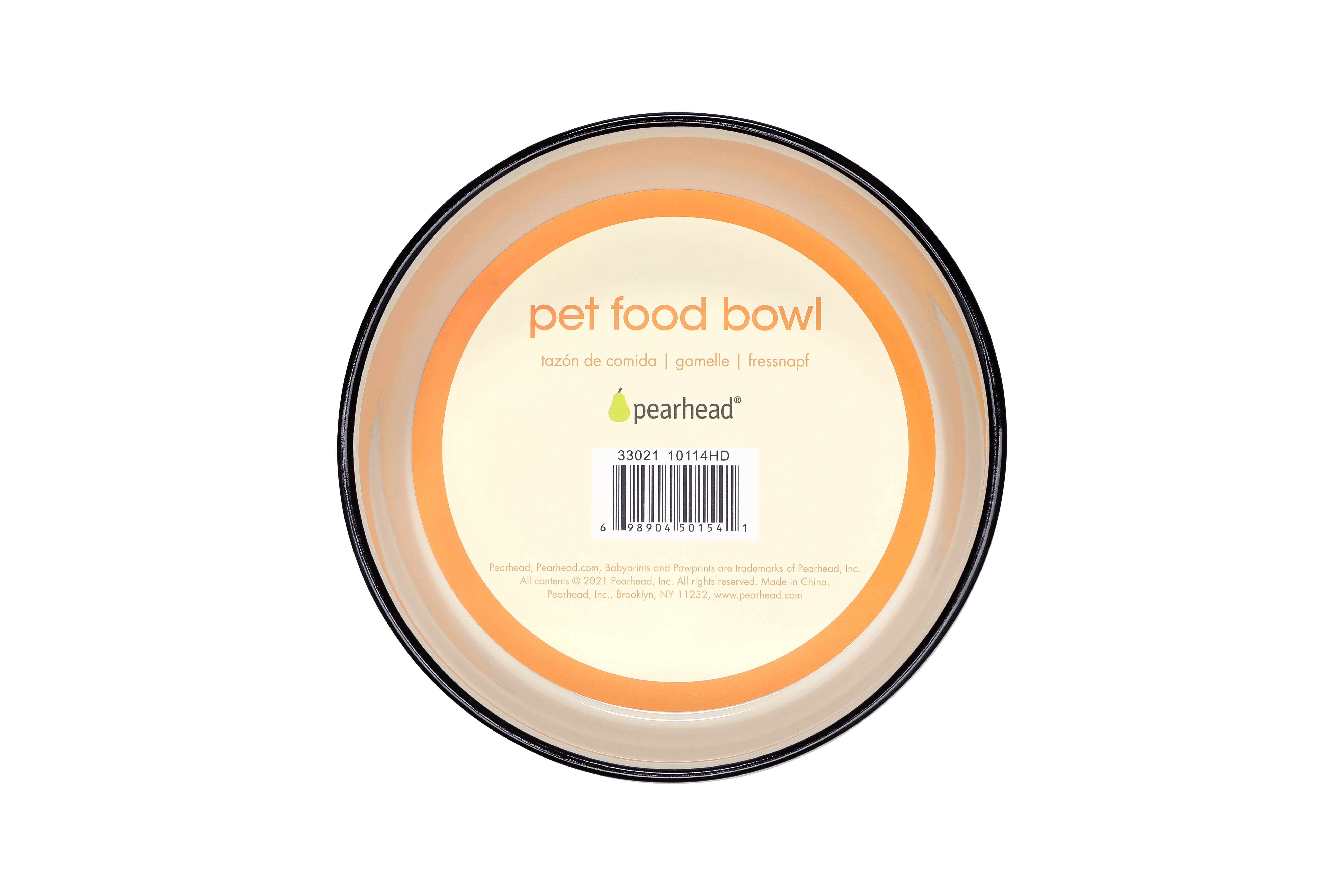 Pearhead - Wholesale Pet Bowl - Cat/Dog - Dog Faces Pattern Ceramic Pet Bowl, Water or Food Dish, XL10