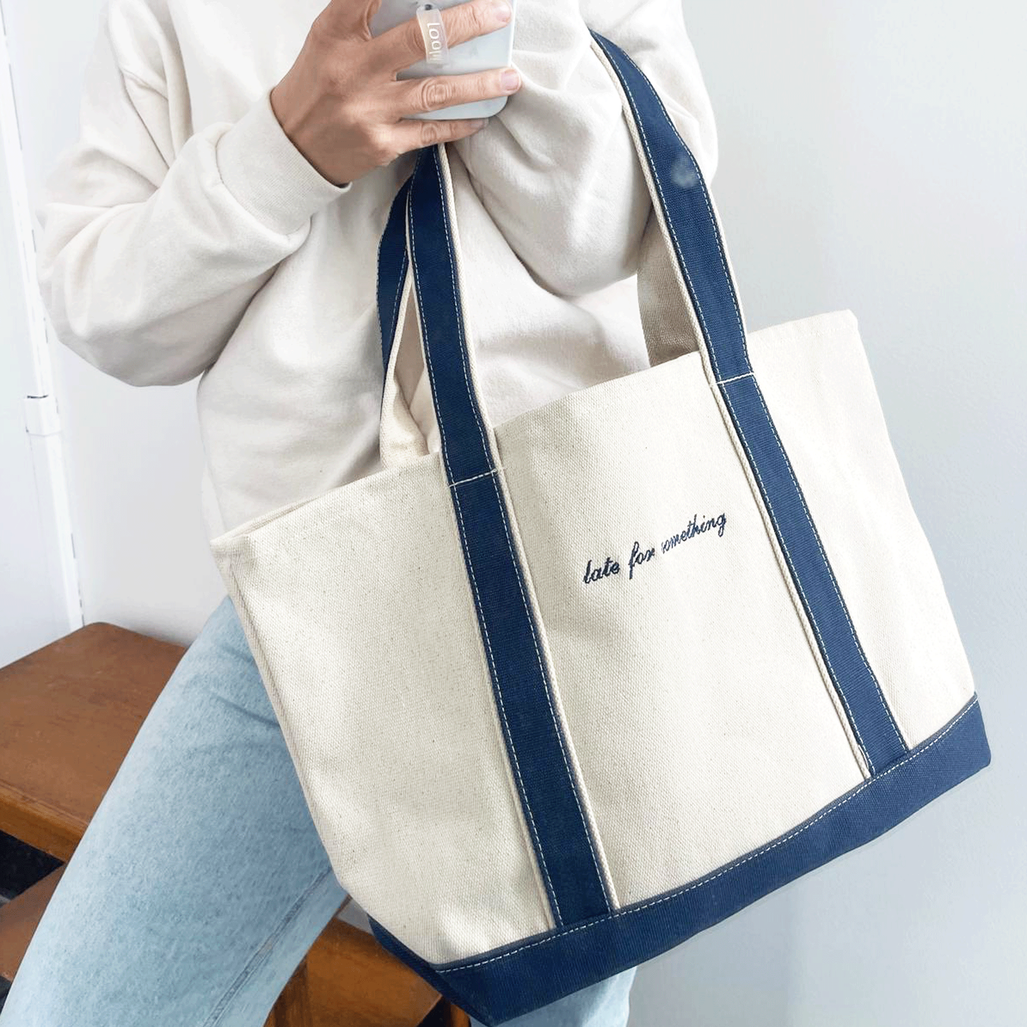 Arden & Gold - Wholesale Tote Bag - Women's - Custom Text Canvas Embroidered Tote or add your logo!1