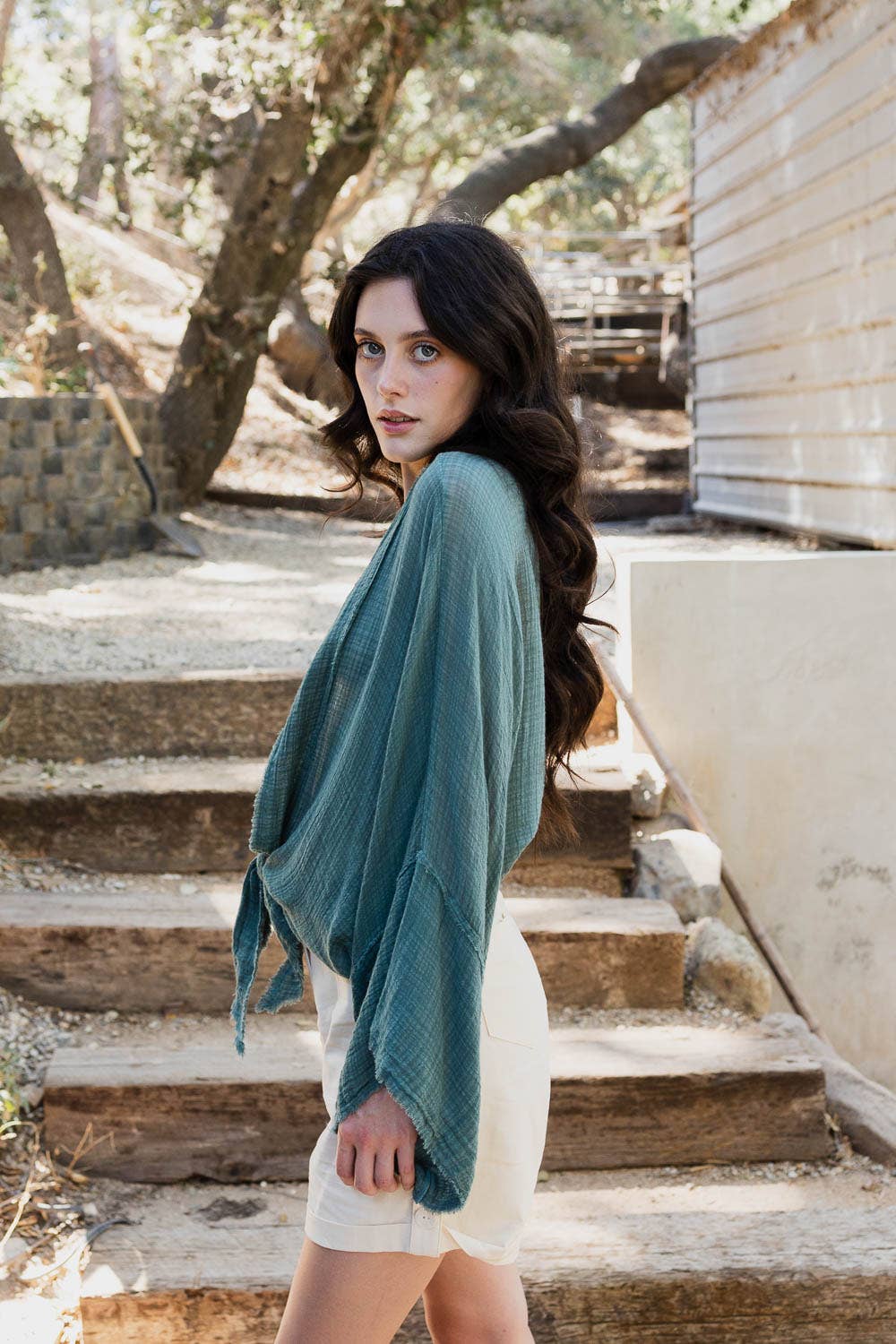 Leto Accessories - Wholesale Kimono - Women's - 🌸 Boho Chic Kimono Wrap - Flowy Sleeves & Lightweight9