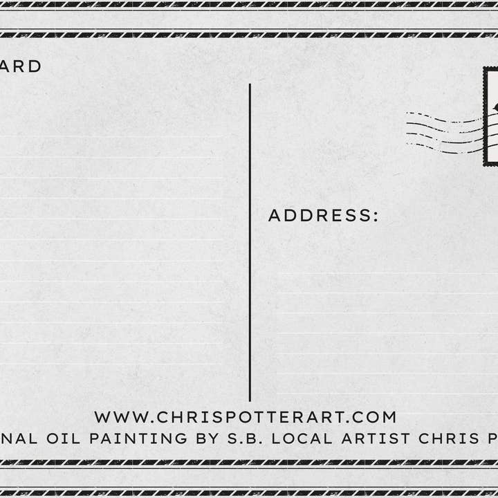 Chris Potter Art - Wholesale Postcard Set - Postcards - Van Goghy - 5 pack6