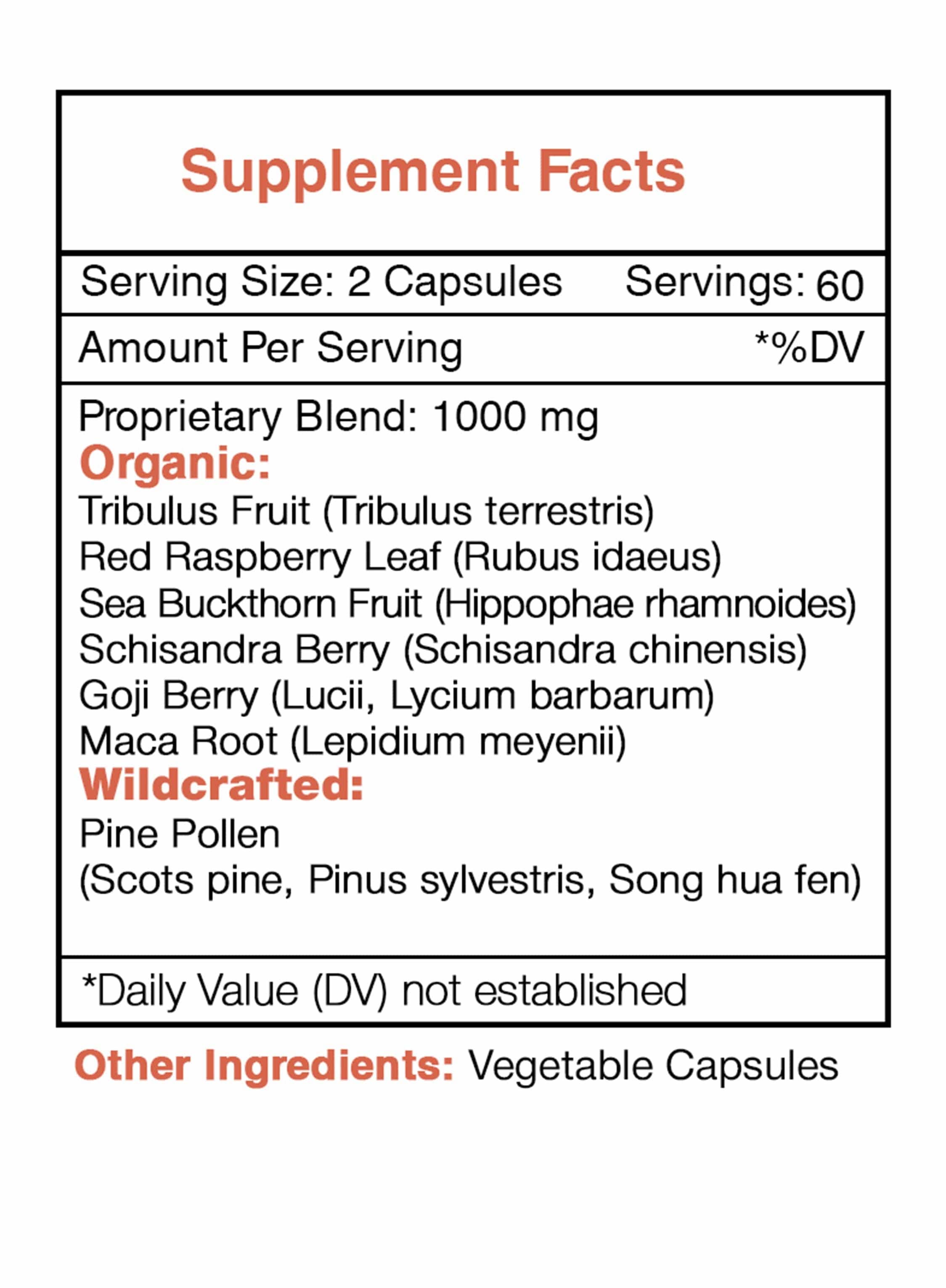 Secrets Of The Tribe - Wholesale Oral Supplement/Vitamin - Women's Secret Capsules. Wellness Support4