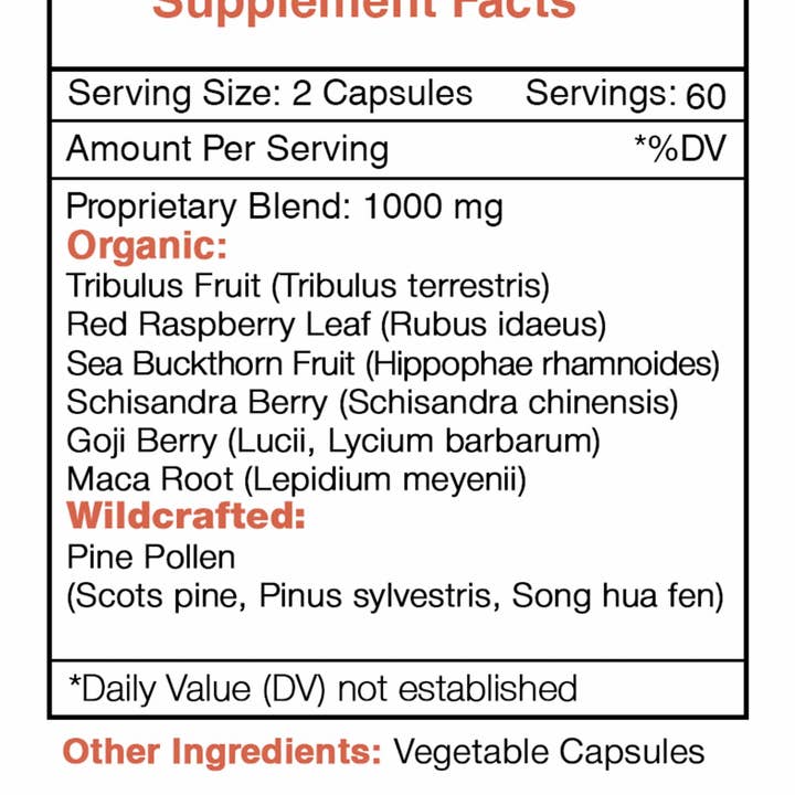 Secrets Of The Tribe - Wholesale Oral Supplement/Vitamin - Women's Secret Capsules. Wellness Support4