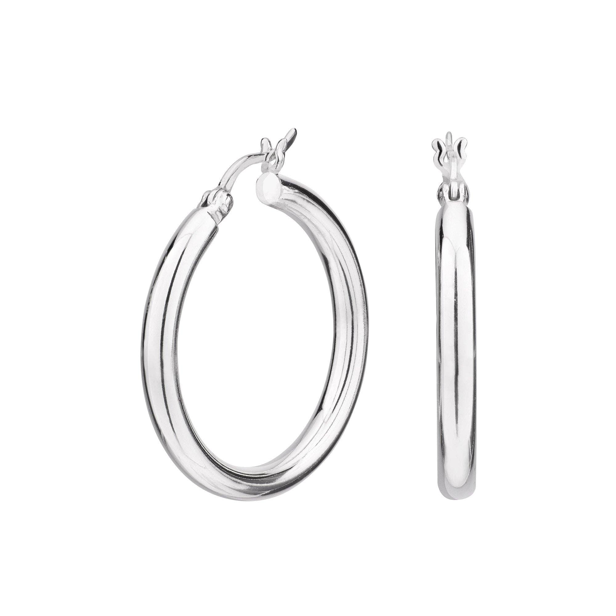 Itemporality - Wholesale Hoop Earrings - London Silver Earrings2