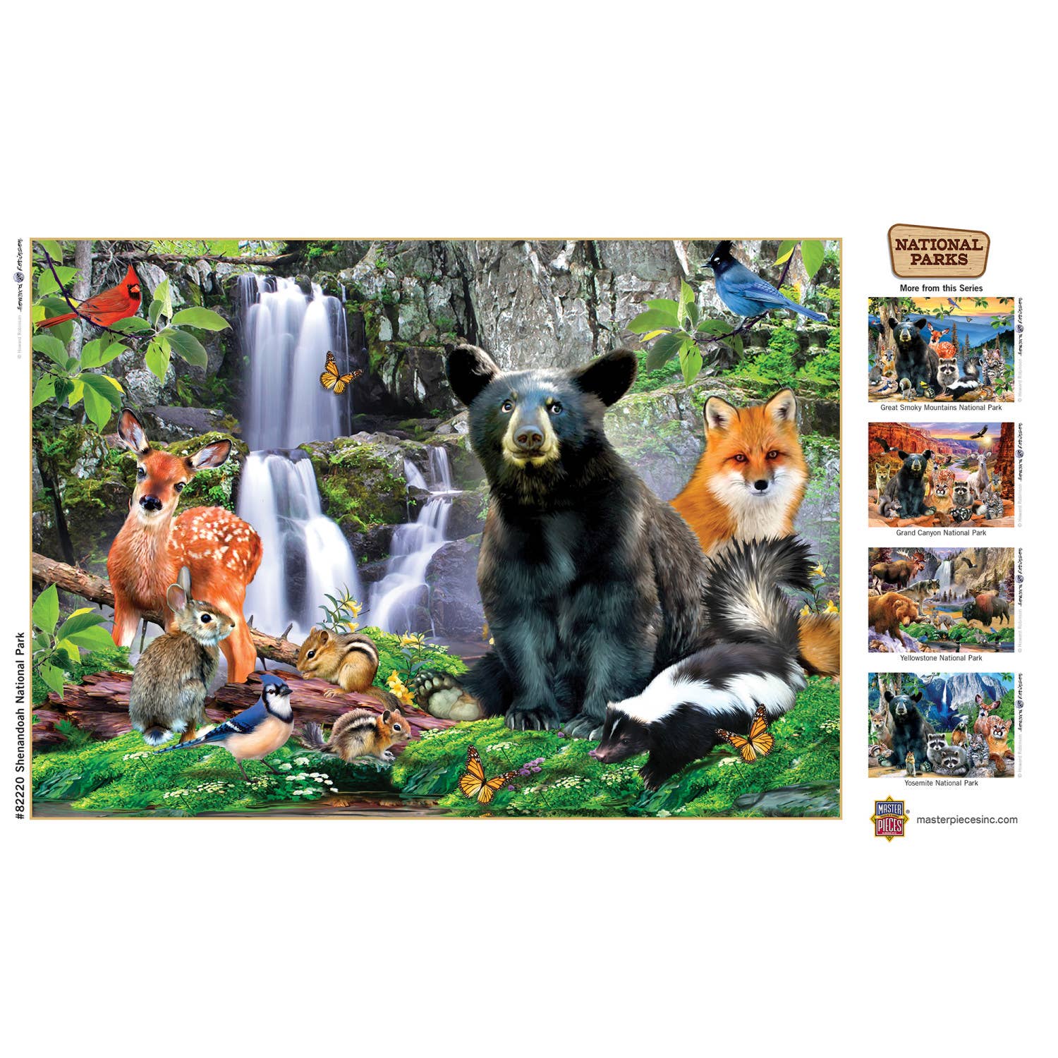 Masterpieces Puzzles - Wholesale Puzzle - Adult - Shenandoah National Park 500 Piece Puzzle3
