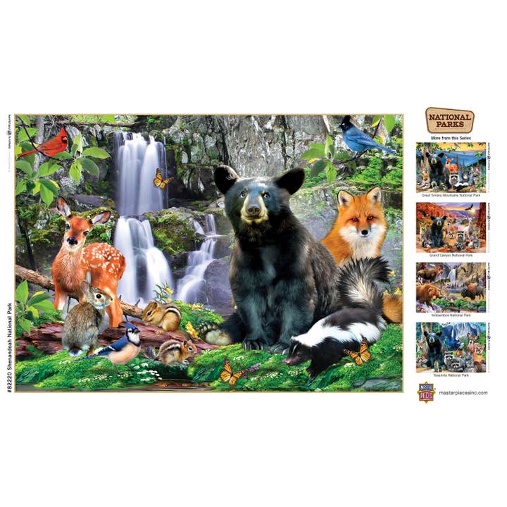 Masterpieces Puzzles - Wholesale Puzzle - Adult - Shenandoah National Park 500 Piece Puzzle3