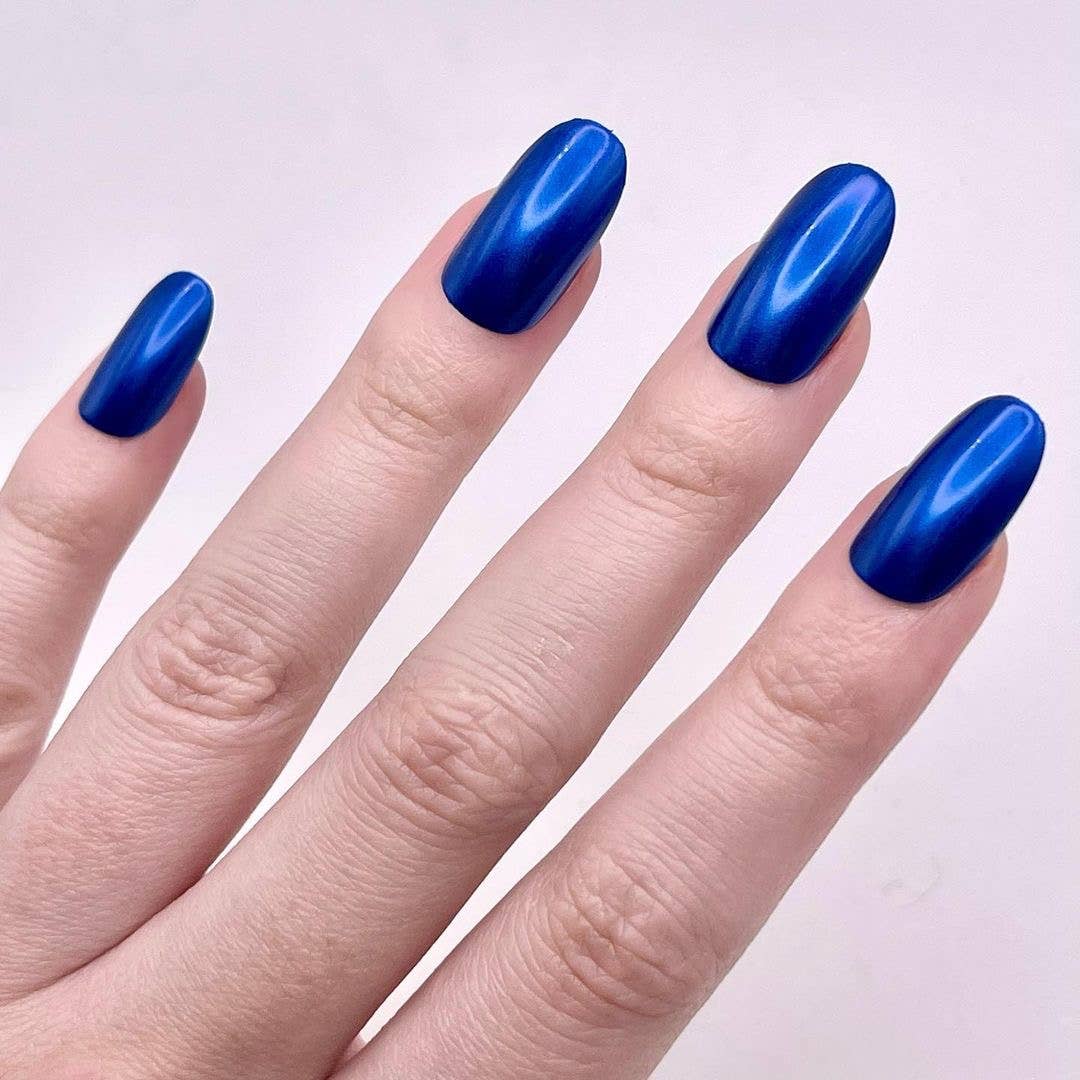DEMIblue Clean and Vegan Nail Polish - Wholesale Nail Polish - The Signature DEMIblue – Royal Blue Vegan Nail Polish | DEMI1
