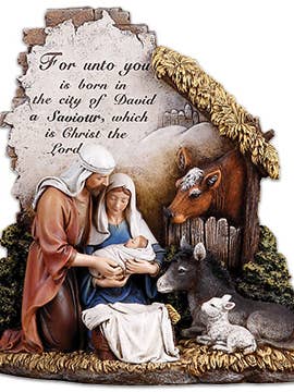 10" Holy Family Scene for wholesale by H.J. SHERMAN COMPANY, INC.