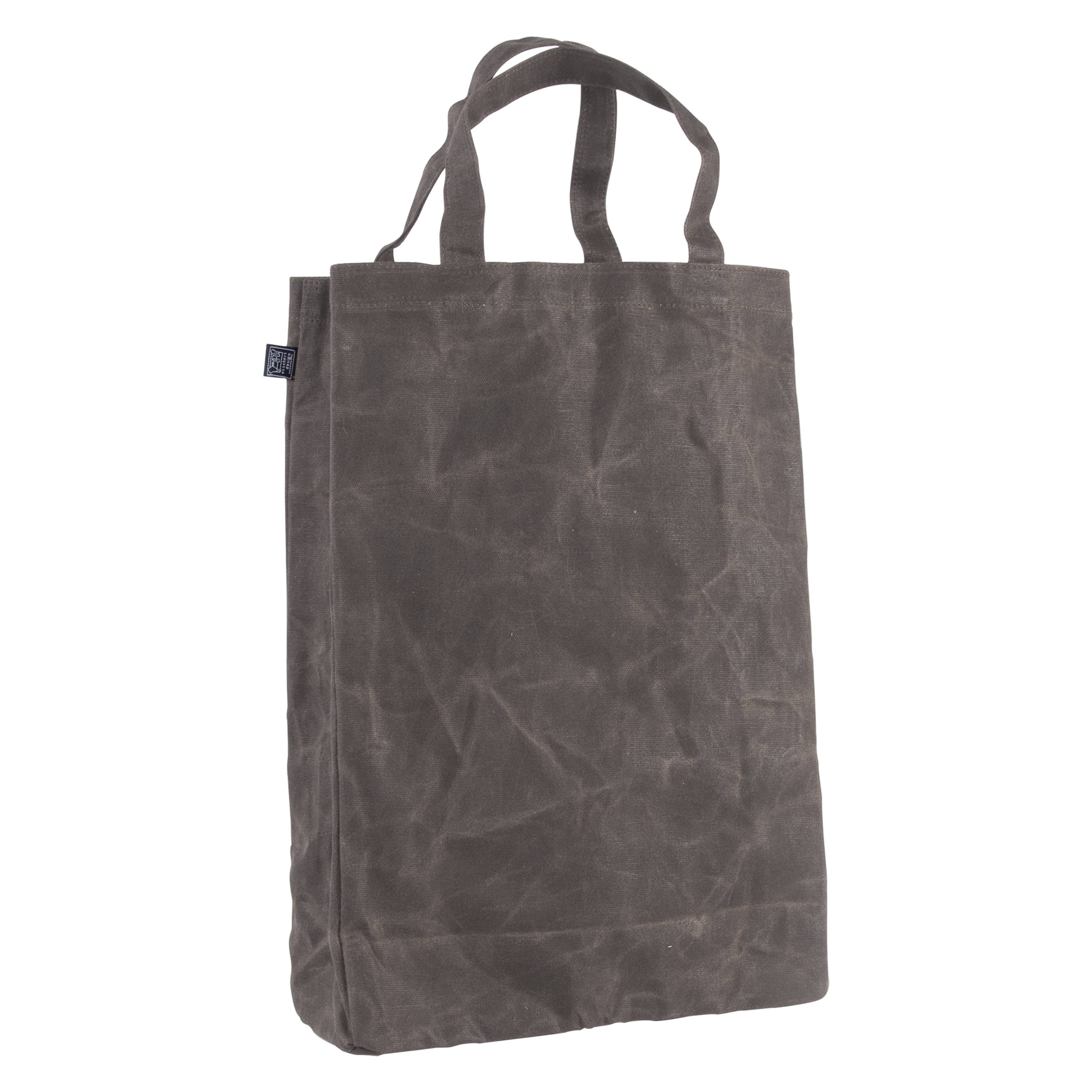 Esschert Design USA - Wholesale Grocery/Shopping Bag - Waxed Canvas Shopping Bag, 3 Asst. Colors - Large2