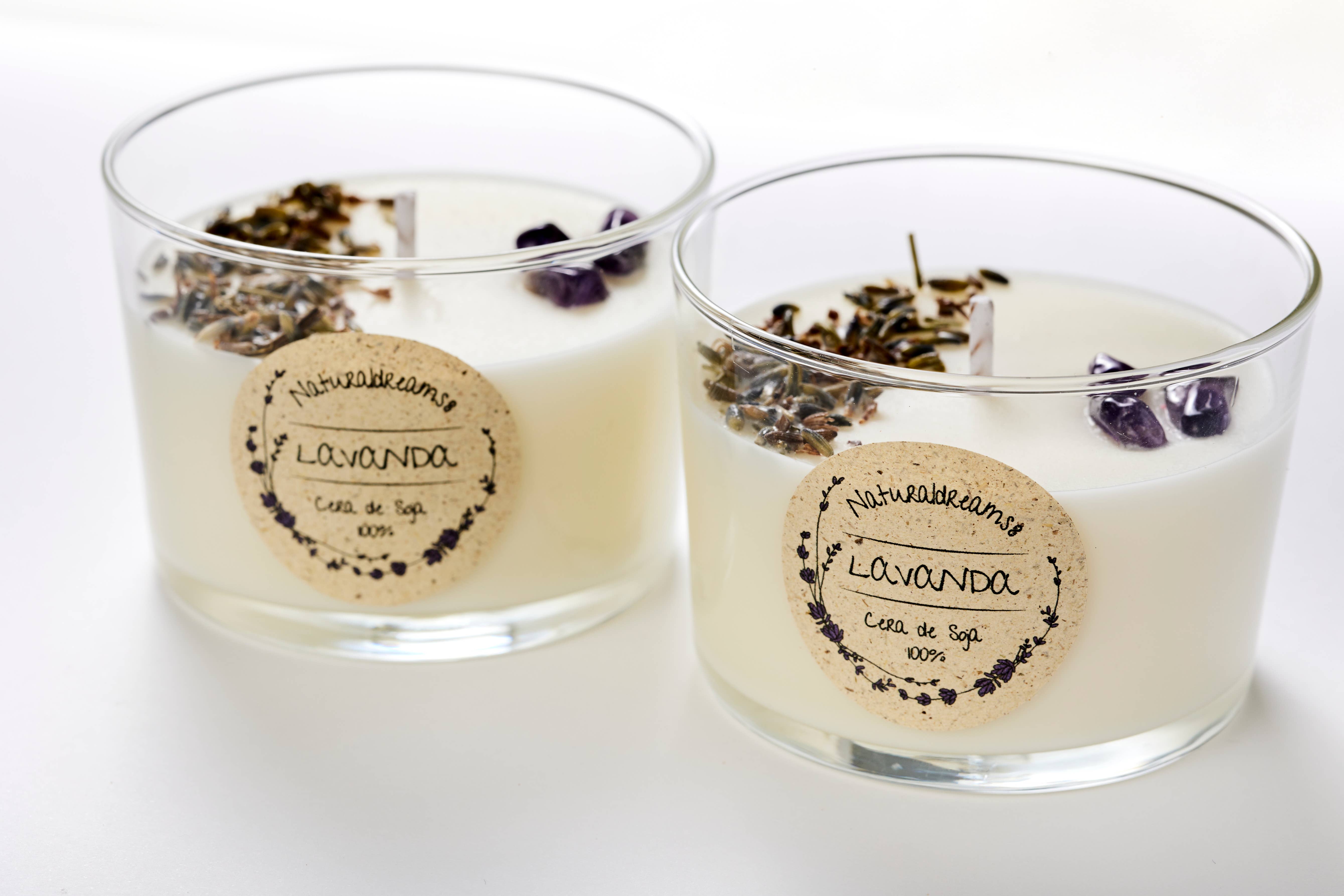 Naturaldreams8 – Vela em jarro/copo por atacado – Vela de cera de soja com lavanda2
