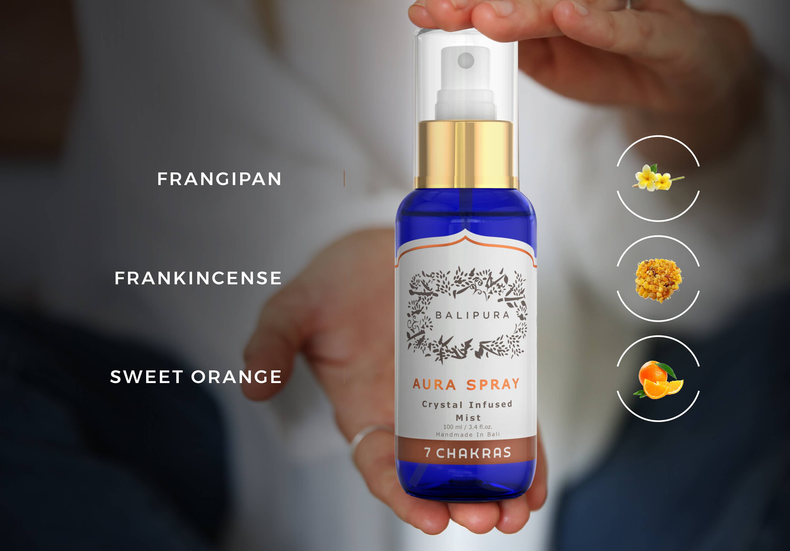 Balipura – Aromatherapy & Holistic Wellness - Wholesale Crystal Spray - Balipura – 7 Chakras Mist |Aligned & Energized Flow6