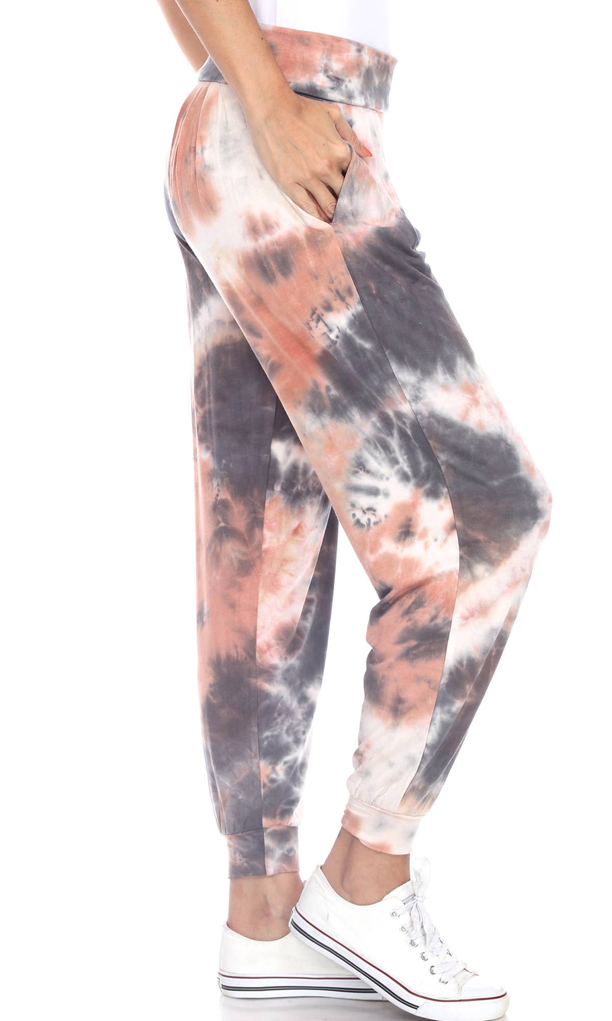WHITE MARK - Vendita all'ingrosso Pantalone - Donna - PANTALONI HAREM TIE DYE9