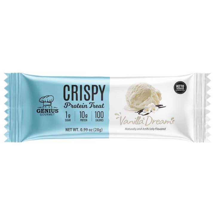 Crispy Protein Treat - Vanilla Dream - 10 Count and other Purchase Wholesale ketocon. Free Returns & Net 60 Terms on Faire trending on Faire.