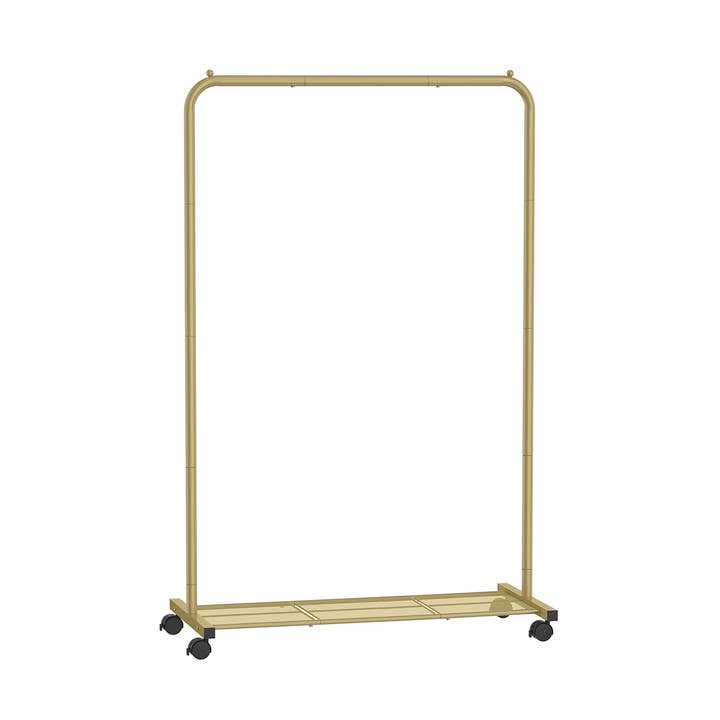 Greenwestons - Wholesale Coat Rack - Clothes Rack with Wheels and Dense Mesh Storage Shelf 20