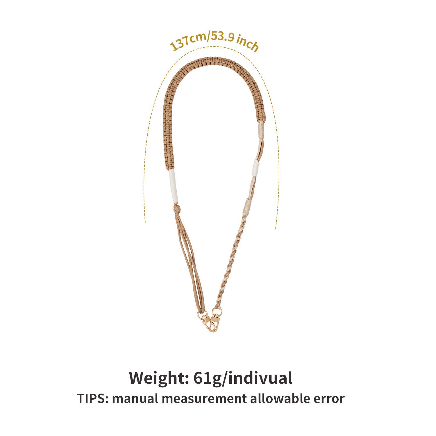 MKS America - Wholesale Phonecase Strap - Handmade Adjustable Rope Lanyard Phone or Bag Strap2