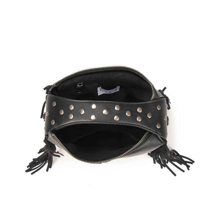 Excess Paris - Wholesale Shoulder Bag - Women's - Handbag or shoulder bag Rose black Excess Paris2