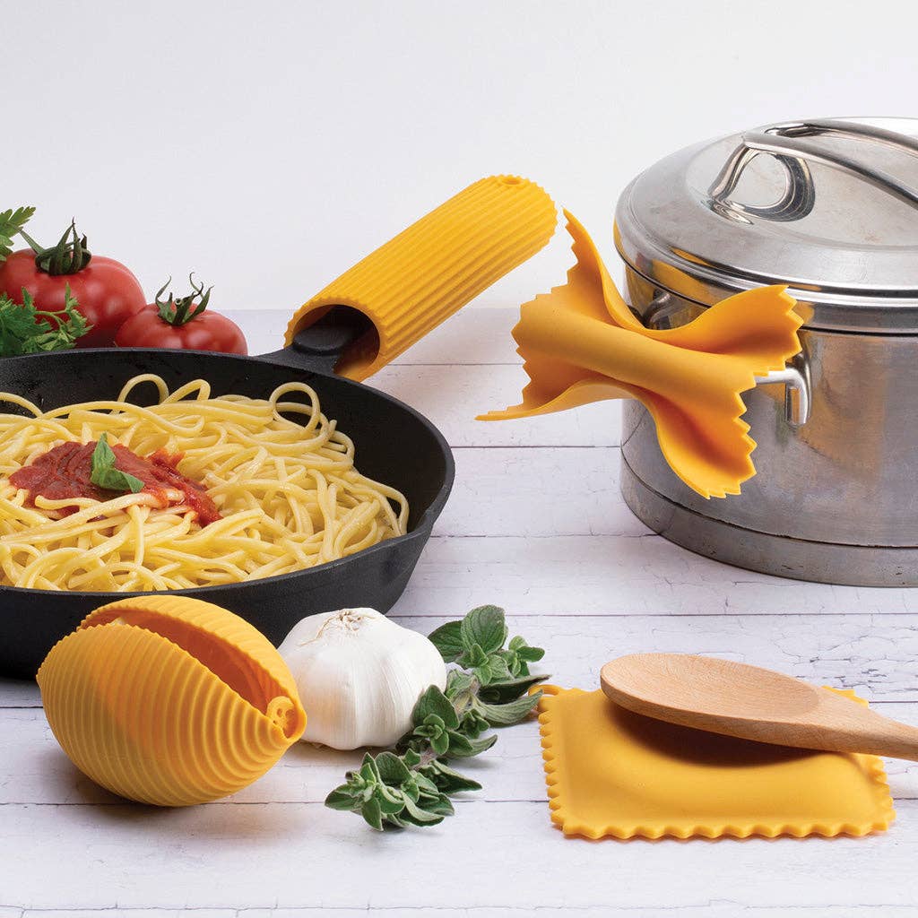 Monkey Business Design USA LLC - Wholesale Kitchen Tool/Gadget - Silicone Pasta Shaped Kitchen Tools Gift Box | Pasta Grande No.41
