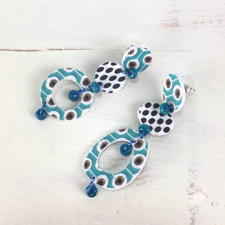 Pipapaper - Wholesale Dangle Earrings - Carolina 42