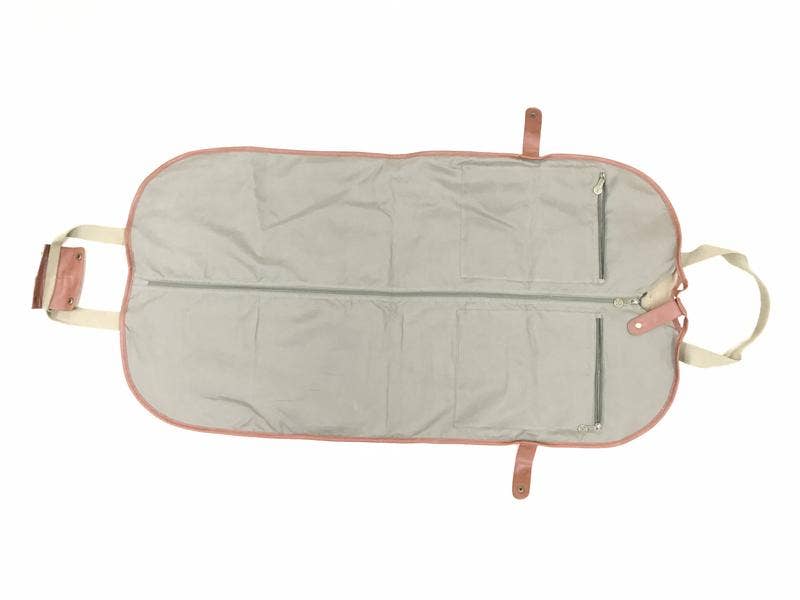 Bellemonde – wholesale Garment bag – unisex – Garment Tote - Washed Green Canvas1