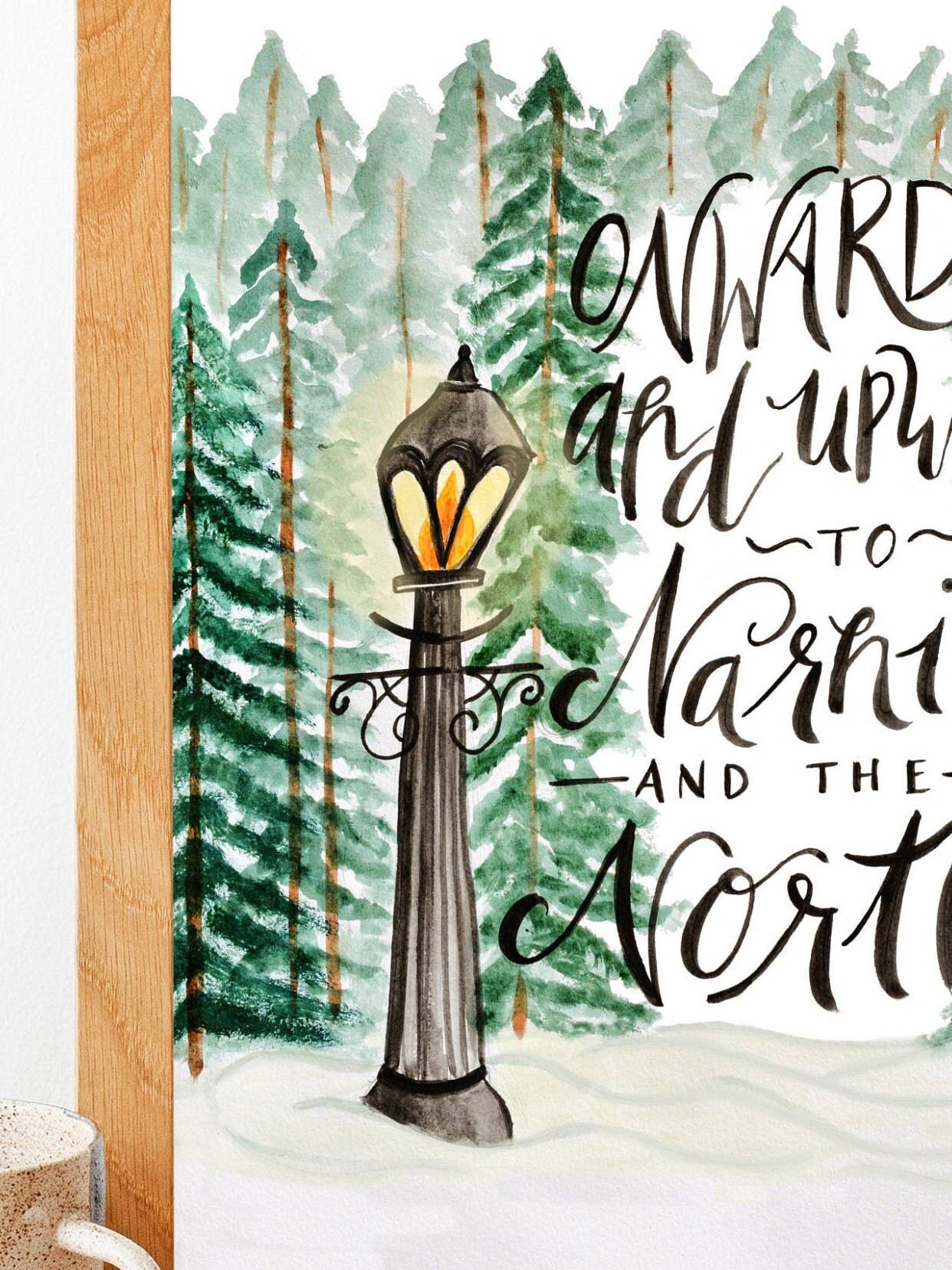 Fox and Wild - Wholesale Art Print - Narnia Forest Wall Art / Onward and Upward1