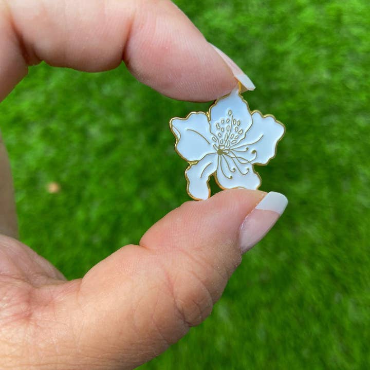 Birdie Girl Golf - Vente Accessoires de sport - Marqueur de balle de golf pour femmes Azalea Flower avec pince à chapeau9