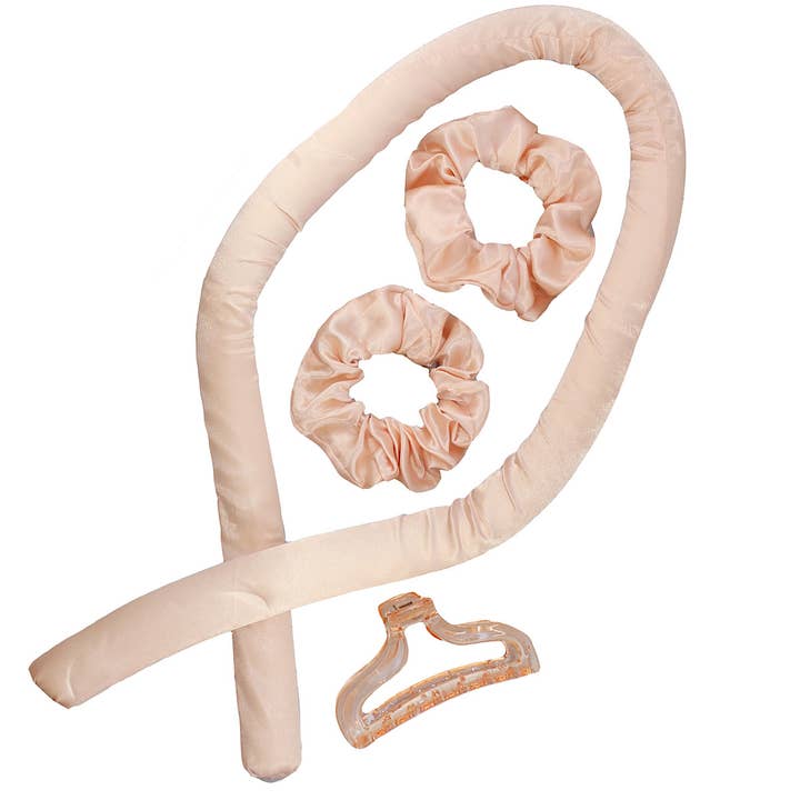 Morning Glamour - Wholesale Hair Curlers - Heatless Satin Curler Set-effortless curls, no heat damage