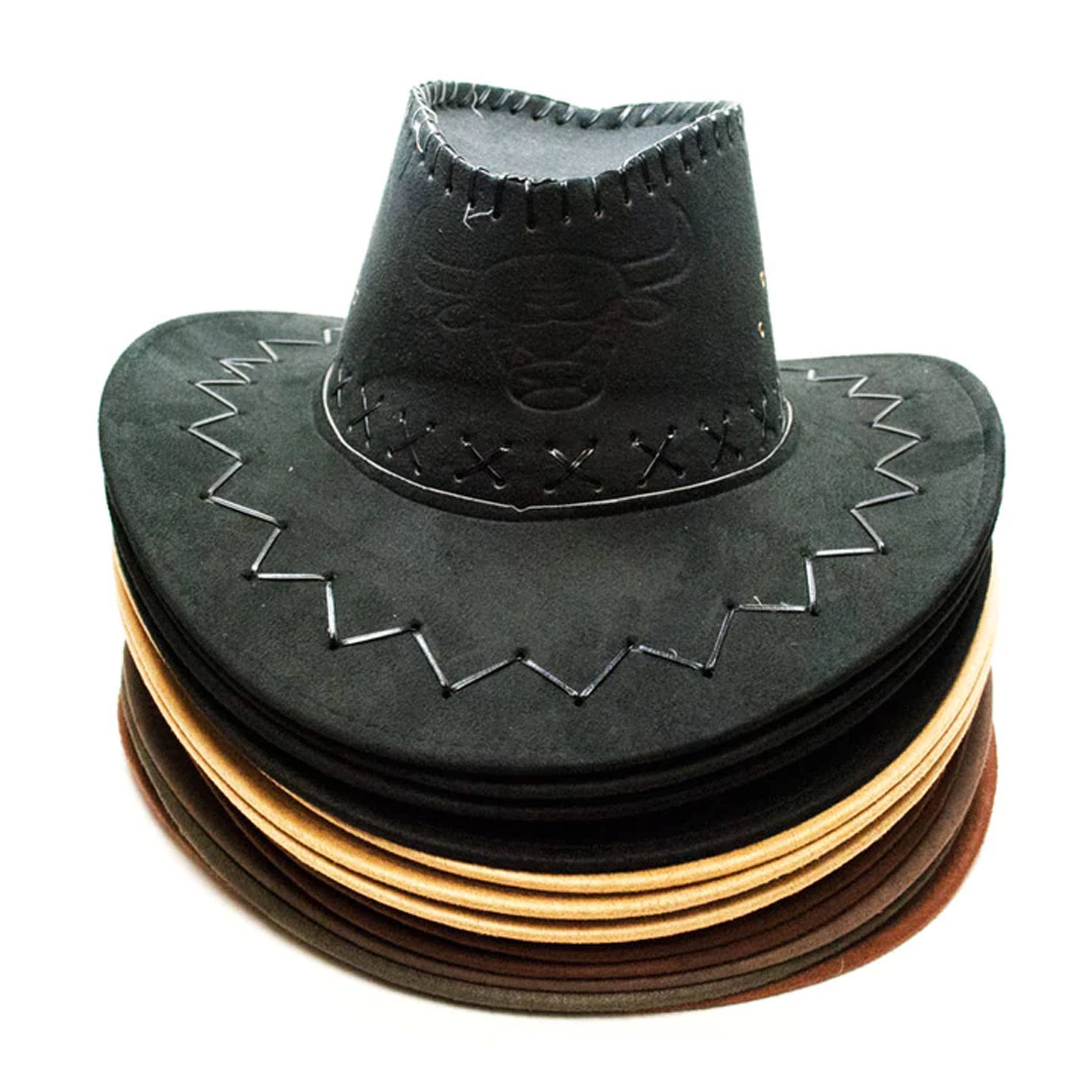 HALLEE - Wholesale Cowboy Hat - Women's - Fashionable Cowboy Hats In Bulk - Assorted0