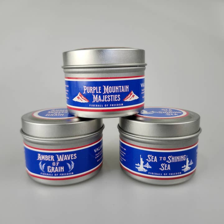 Bola de Fuego de la Libertad: Pack de 3 Velas | América la Bella para venta al por mayor de We Geek Together