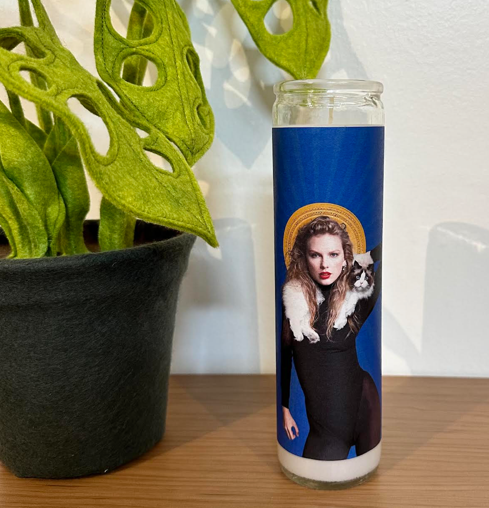 Flaming Feminist – Vela votiva por atacado – Velas de Oração Taylor Swift6