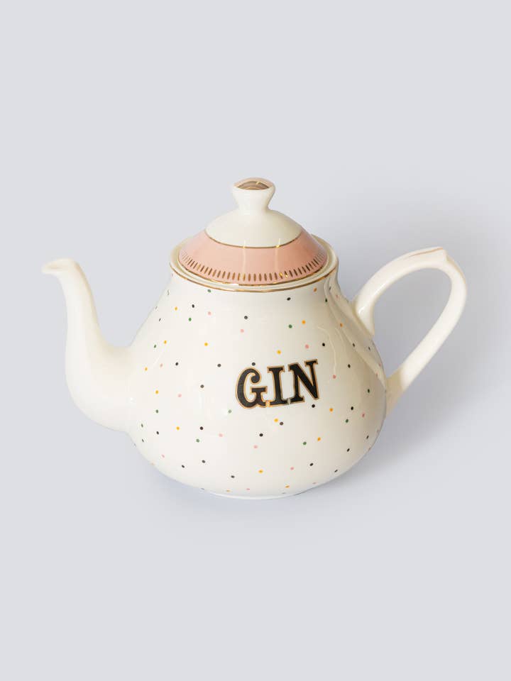 Yvonne Ellen Gin Teapot for wholesale by Yvonne Ellen