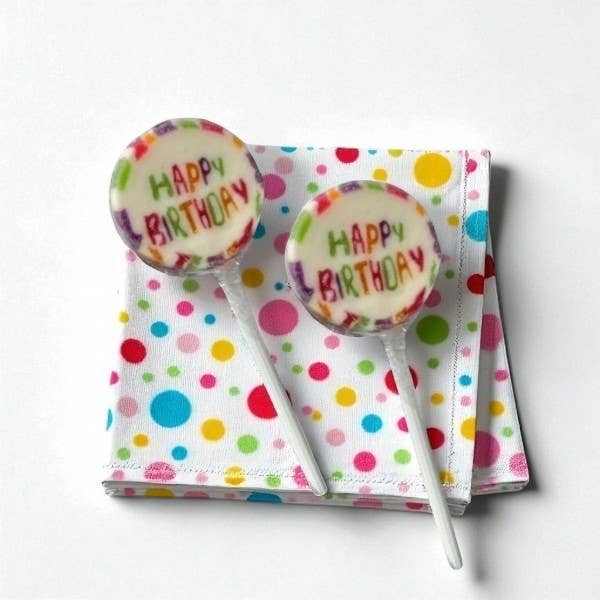 ADG Diffusion - Wholesale Lollipop - ROCK “HAPPY BIRTHDAY” LOLLIPOPS - Display of 100 lollipops1