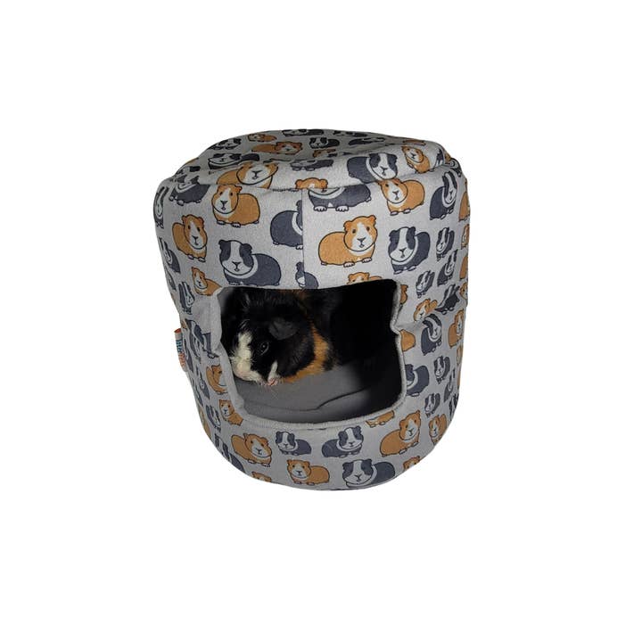 Tater Pets - Wholesale Pet Bed - Cat/Dog - Hidey Hut/ Cuddle Cup Combo for Guinea Pigs