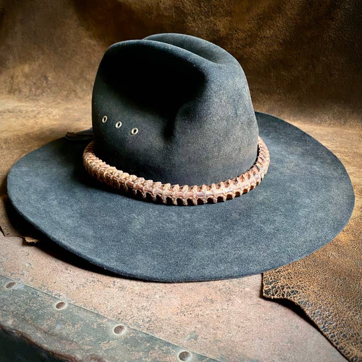 ASTALI - Wholesale Hat Accessory - Men's - Snake Vertebrae Hat Band