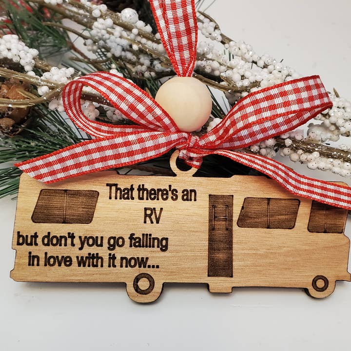 Cul de Sac Critters - Vente Objets de décoration - Décoration de Noël That There's an RV - Décoration amusante pour camping-cars1