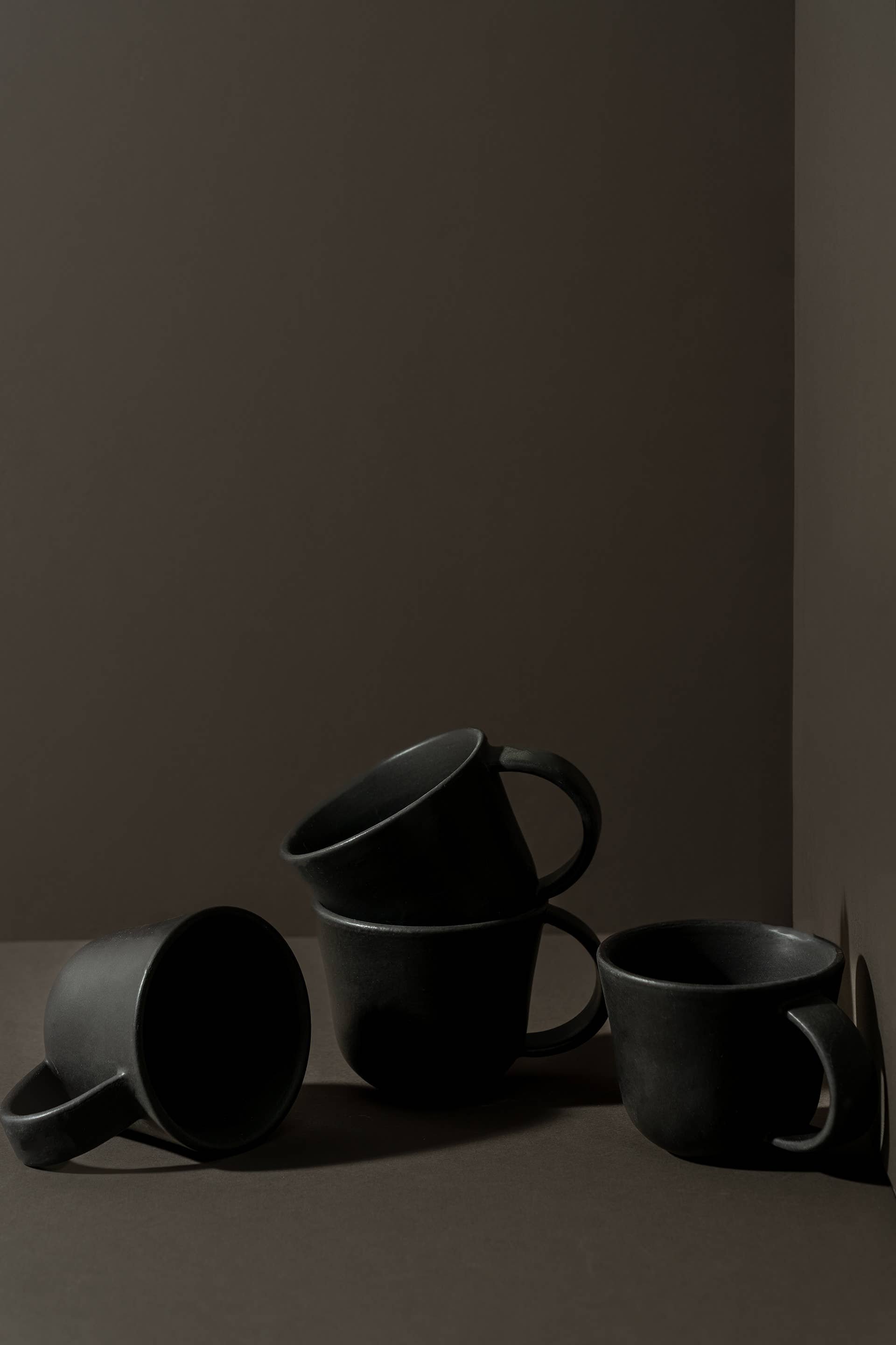 GHARYAN Stoneware & Olive Wood Tableware | Canada – wholesale Kaffekoppar – Handgjord stengodsmugg | Osun 200 ml6