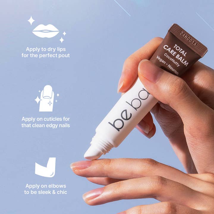 Naisture - Wholesale Lip Balm - Bebare Total Care Balm - Peachy Pleasure