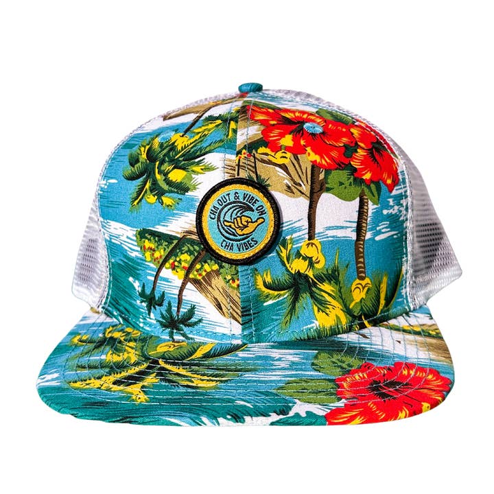 Casquette en maille Cha Out Vibe On pour la vente par Cha Vibes