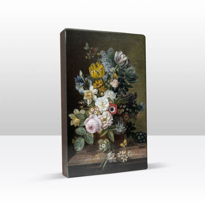 Laqueprint - Wholesale Art Print - Laqueprint - Still life with flowers - Eelke Jelles Eelkema - 19.5 x 30 cm - LP0094