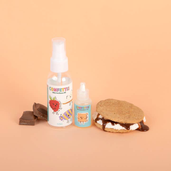 Confetti Blue - Wholesale DIY Craft Kit - Kids - Smores Mini Perfume Making Kit