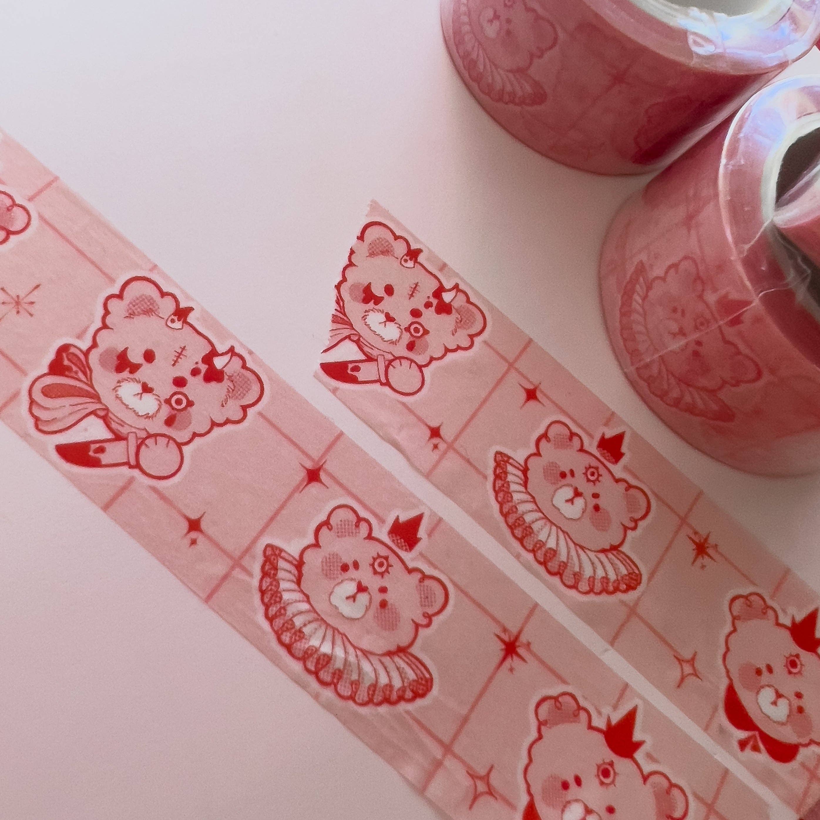 SudiBear - Wholesale Washi Tape - Stabby Bear Washi Tape3