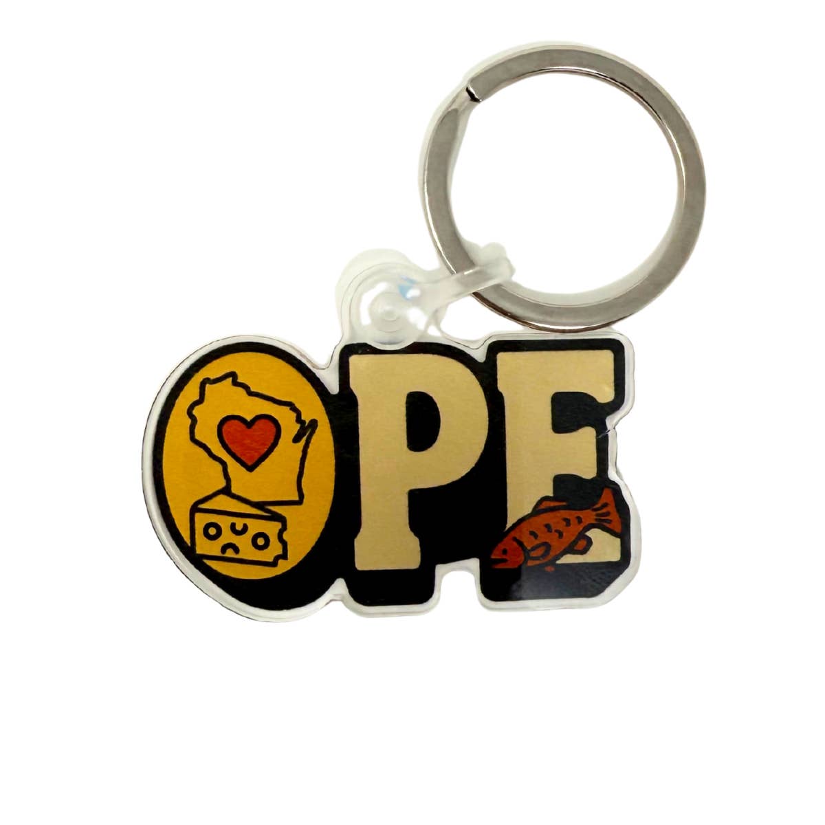 AdventureUs - Wholesale Keychain - Unisex - OPE - Wisconsin Keychain