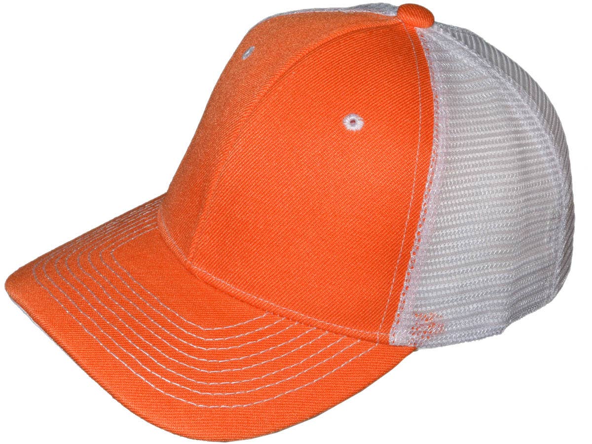 Buck Wholesale - Venta al por mayor Gorra trucker - Unisex - Gorras de camionero en blanco - Gorras BK de malla estructurada90