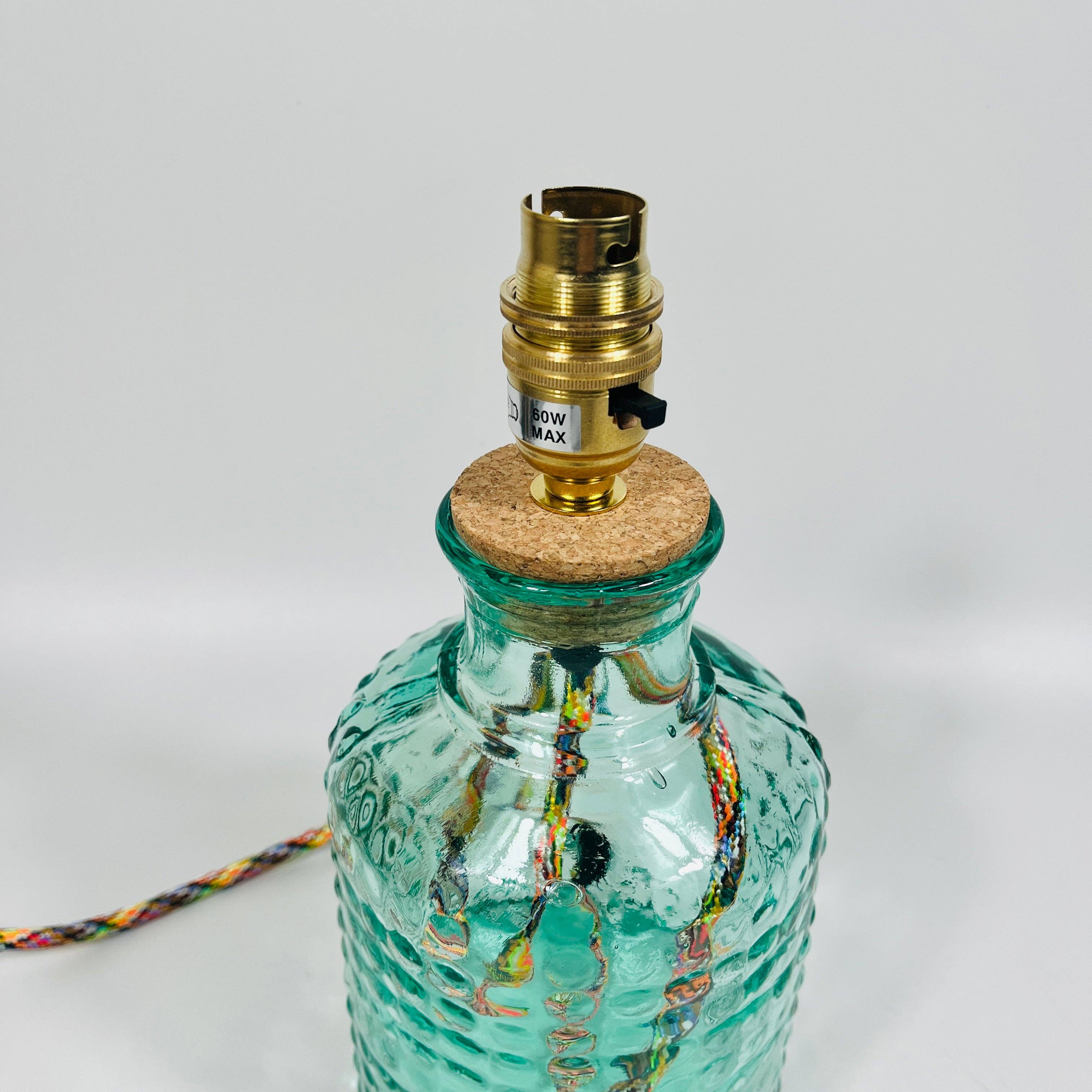 Jarapa - Wholesale Accent/Desk Lamp - Recycled Glass Bubble Lamp 26cm8