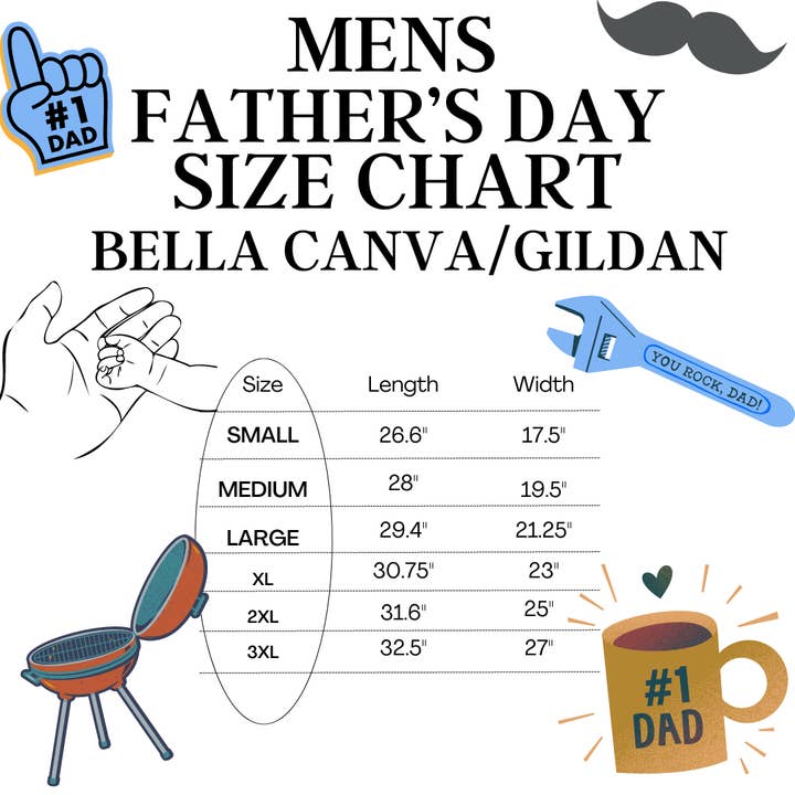 ZZ Threadz - Wholesale Screen Printed T-Shirt - Men's - Bearded Inked Dad Father's Day Graphic Tee1