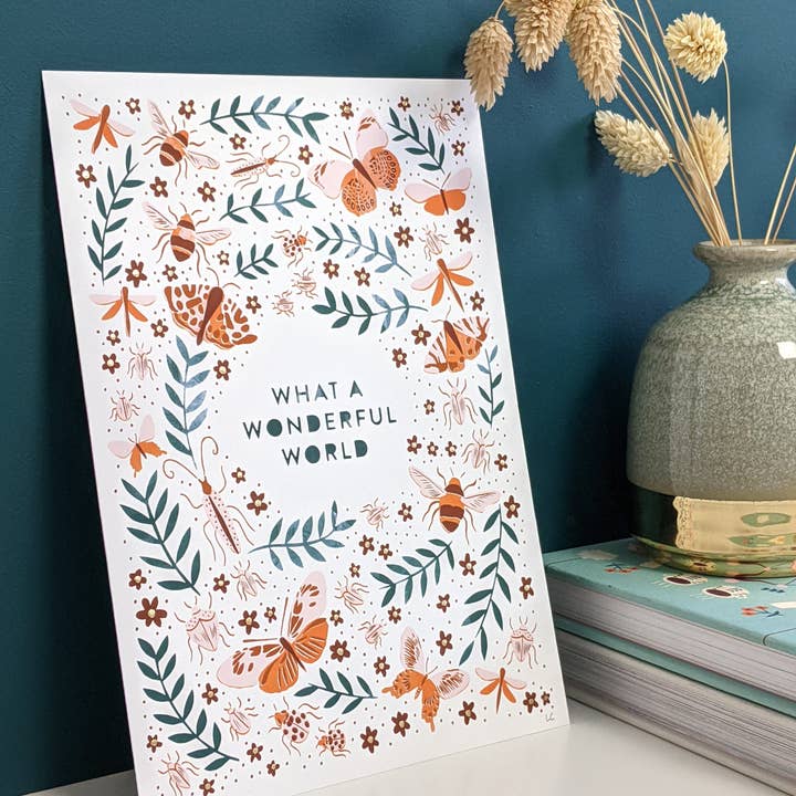 Slow Sunday - Wholesale Art Print - What A Wonderful World Fine Art Print2