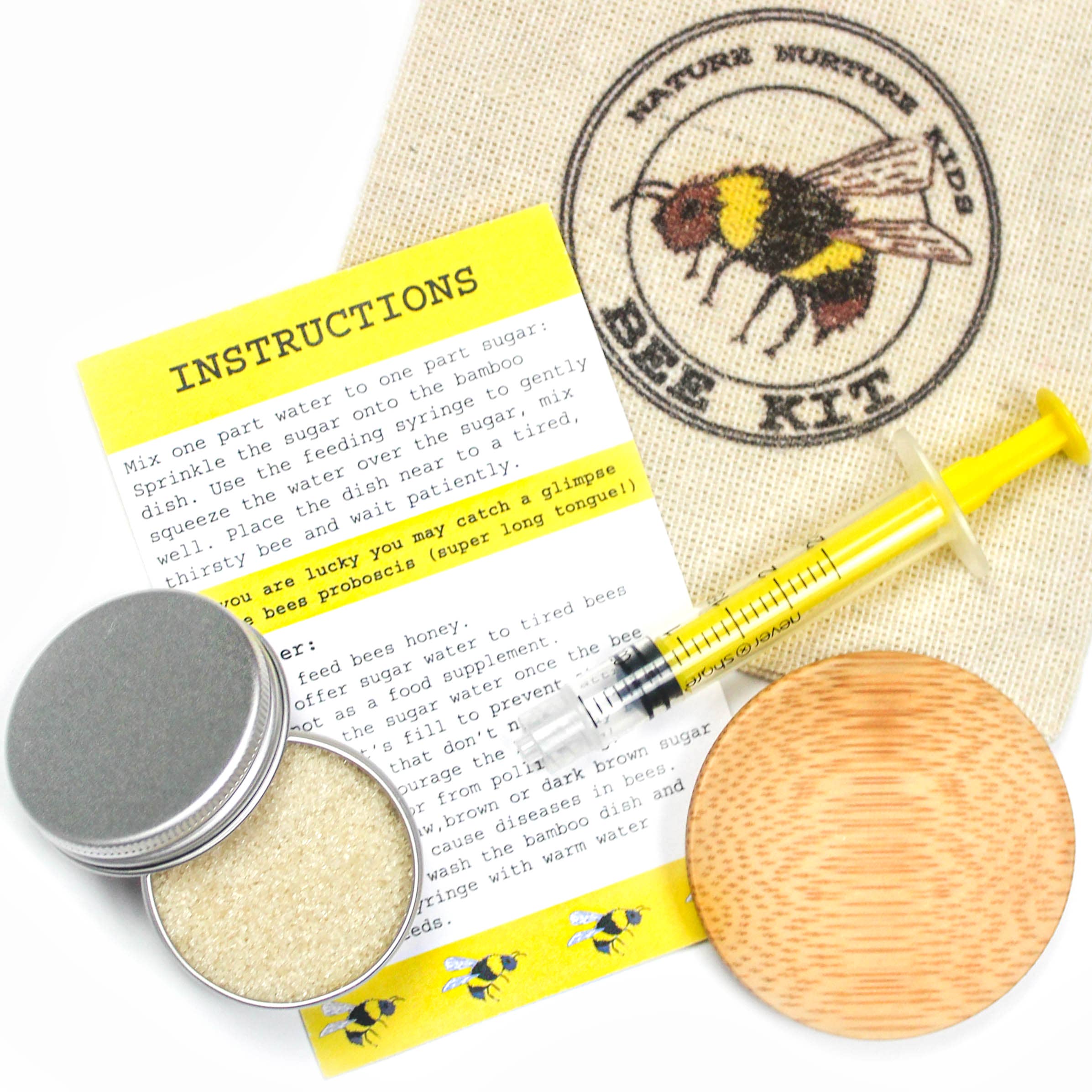 Nature Nurture Kids – wholesale DIY craft kit – Child – Bee Rescue Kit1