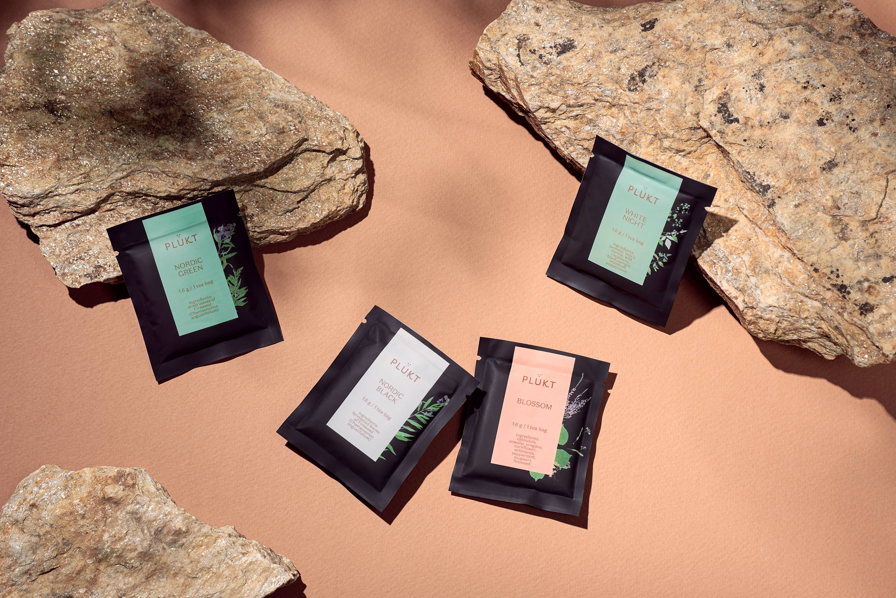 Plūkt - Wholesale Tea Bags - Herbal tea sachets NORDIC GREEN, case of 50pcs, organic4