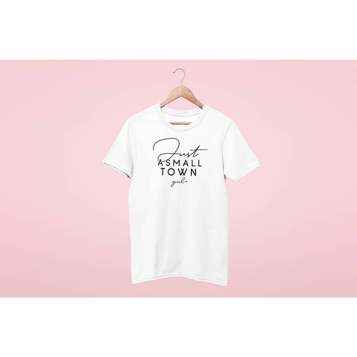 Just A Small Town Girl Tee for wholesale by Southern Throne Boutique